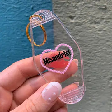 Motel Keychain - GetBullish - Misandrist Heart - GetBullish - Wild Lark