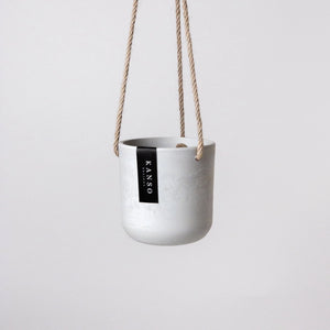 Hanging Planter Pot - 4" Stone - Kanso Designs - Wild Lark