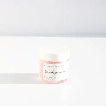 Strawberry + Honey Lip Scrub - - Wicked Soaps Co. - Wild Lark