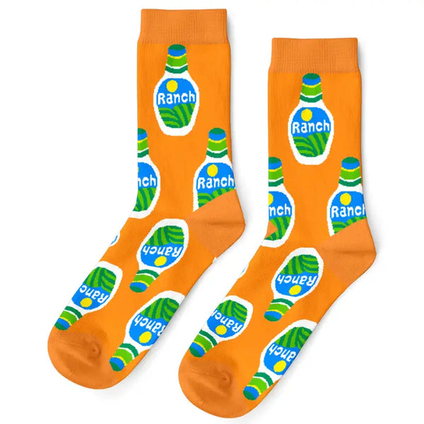 Crew Socks - Ranch / Large - Yellow Owl Workshop - Wild Lark