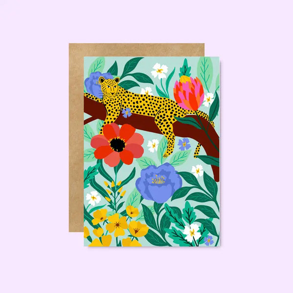 Little Viper Co Greeting Cards - Jungle Cheetah - Little Viper Co - Wild Lark