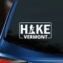 Hike Vermont Vinyl Car Window Decal, with Outline -  - Coastal Creators of Connecticut - Wild Lark