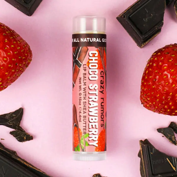 Vegan Lip balm by Crazy Rumors - Choco Strawberry (Vegan) - Crazy Rumors - Wild Lark