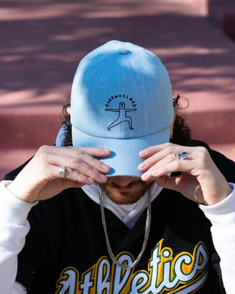 Overwhelmed Baseball Hat - - The Peach Fuzz - Wild Lark
