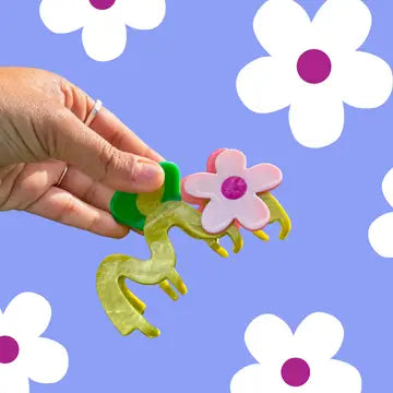 Hair Claw Clips by Not Picasso - Wavy Daisy - Not Picasso - Wild Lark