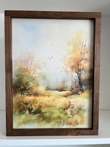Autumn Watercolor 2 Wall Decor -  - Lily and Sparrow - Wild Lark