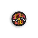 Krystan Saint Cat Mini Stickers - Capitalism Is Scary - Krystan Saint Cat - Wild Lark