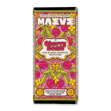 Maeve Chocolate Truffle Bars - Spring - Cherry Bomb - Seattle Chocolate - Wild Lark