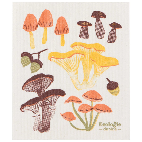 Swedish Dishcloth - Field Mushrooms - Ecologie - Wild Lark