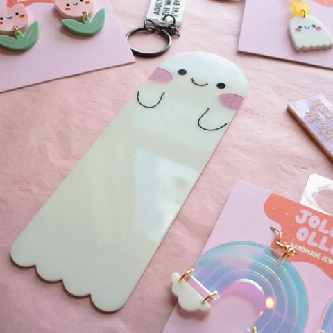 Ghost Bookmark - - Jollie Ollie Designs - Wild Lark
