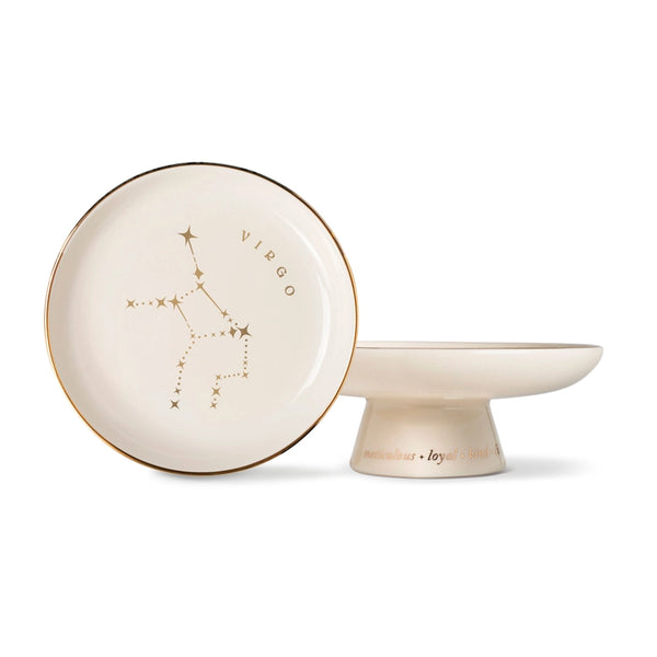 Zodiac Pedestal Tray - Virgo - Fringe Studio - Wild Lark