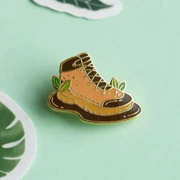 Occasionalish Enamel Pins - Hiking Boot - Occasionalish - Wild Lark