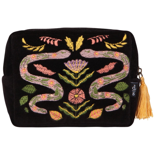 Embroidered Pouch - Amulet - Danica Studio - Wild Lark