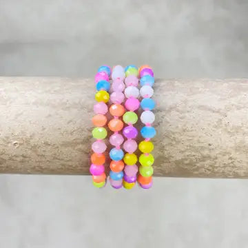 Crystal Beaded Delicate Bracelet - - Ewelina Pas Jewelry - Wild Lark