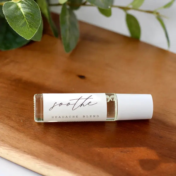 Soothe Headache Blend Essential Oil Roller - - Wicked Soaps Co. - Wild Lark