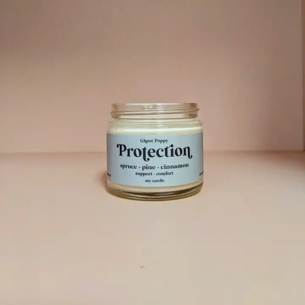 Protection Mini Candle - - Ghost Poppy - Wild Lark