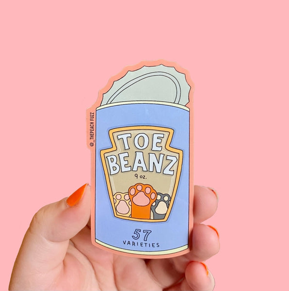 The Peach Fuzz Stickers - Toe Beans - The Peach Fuzz - Wild Lark