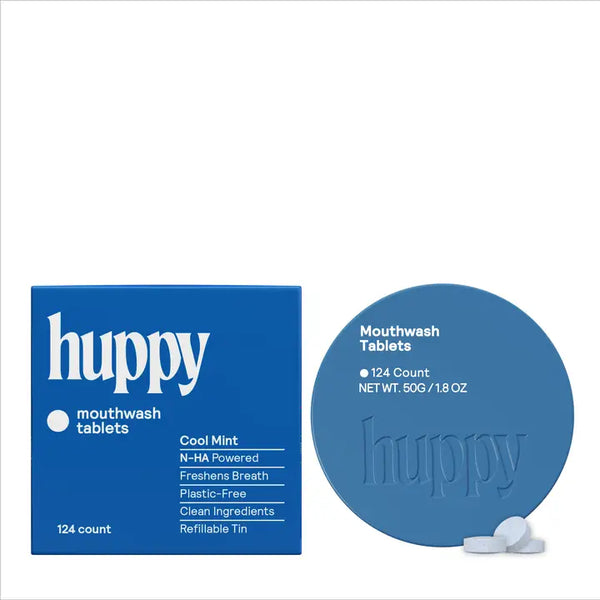 Huppy Alcohol Free & Fluoride Free Mouthwash Tablets - - Huppy - Wild Lark