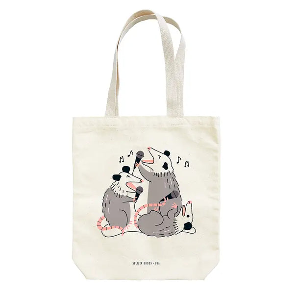 Animal Tote - Oppossum Karaoke - Seltzer Goods - Wild Lark