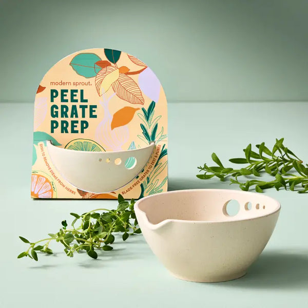 Peel, Grate & Prep Dish - - Modern Sprout - Wild Lark