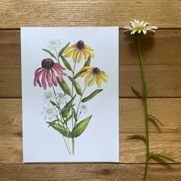 Kat Ryalls Prints - Wildflower / 5x7 - Kat Ryalls - Wild Lark