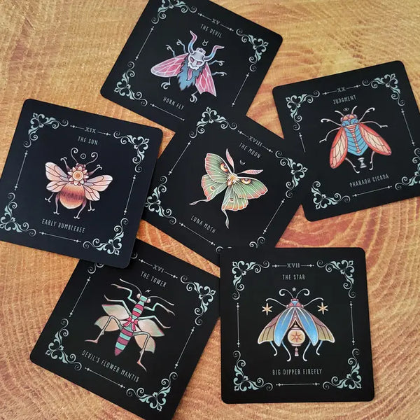 Insecta Obscura Tarot Animal Divination -  - Faina Lorah - Wild Lark