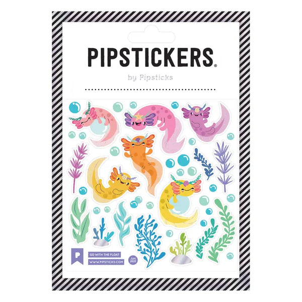 PipStickers (4x4) - Go with the Float - PipSticks - Wild Lark