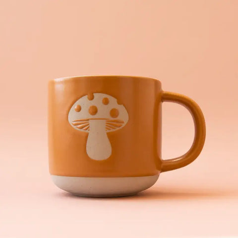 Retro Mushroom Ceramic Mug -  - Sunshine Studios - Wild Lark