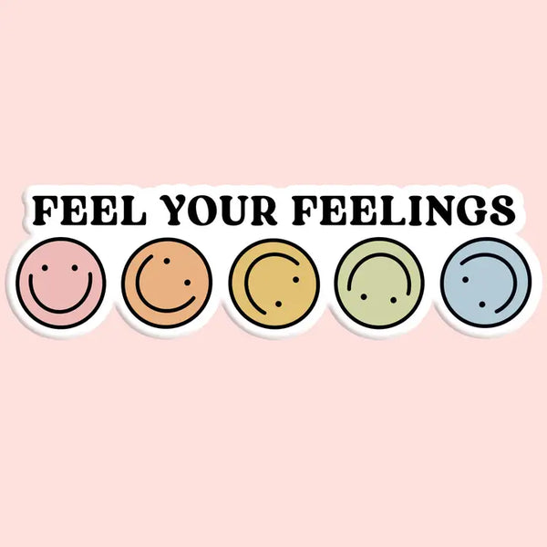 Stickers - Feel Your Feelings Sticker Decal - Mugsby - Wild Lark