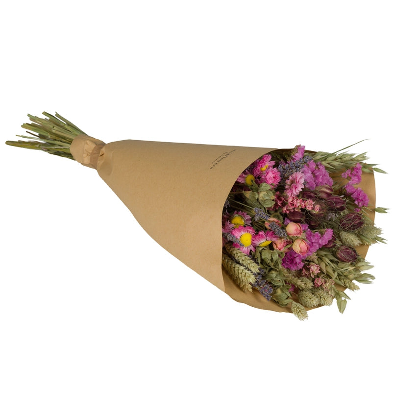 Dried Flowers - Field Bouquet - Pink - Large - Wildflowers by Floriette - Wild Lark