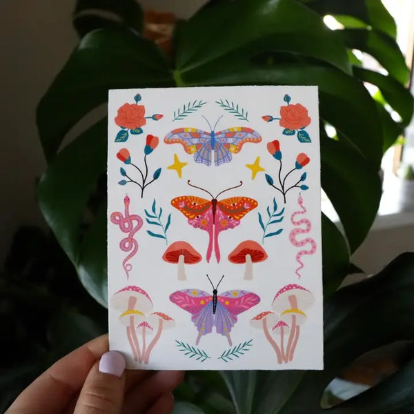 Little Viper Co Temporary Tattoo Sheets