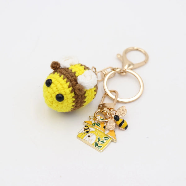 Crochet Keychain - Bee Mine - Sparkle Being - Wild Lark