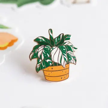 Occasionalish Enamel Pins - Variegated Alocasia - Occasionalish - Wild Lark