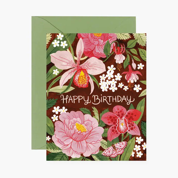 Birthday Card - Tropical - Botanica Paper Co. - Wild Lark