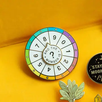 Occasionalish Enamel Pins - Spinning Numbers - Occasionalish - Wild Lark