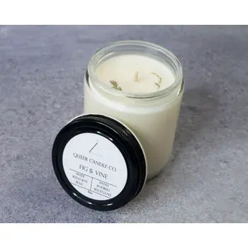 Candles - Fig and Vine Candle - 8 oz - Queer Candle Co. - Wild Lark