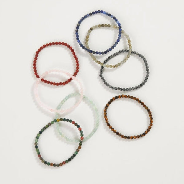 Mini Crystal Bracelet Assortment 4mm - - GeoCentral - Wild Lark