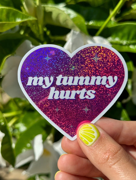 Stickers - My Tummy Hurts - ShlemonArt - Wild Lark