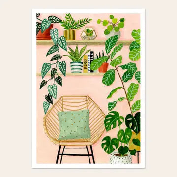 Posters by Melanie Voituriez - Indoor Jungle - Melanie Voituriez - Wild Lark