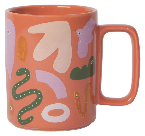 Ceramic Studio Mugs 14oz - Curio - Danica Studio - Wild Lark