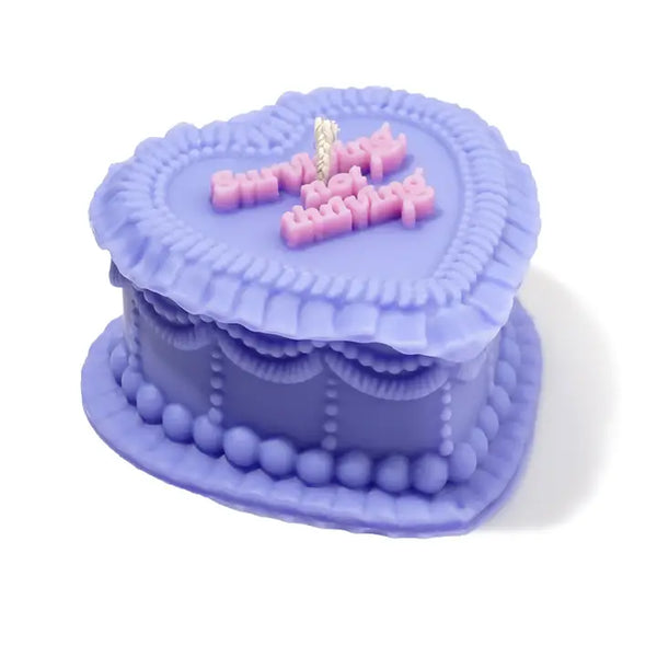 Sale!Surviving, Not Thriving Heart Candle - - FUN CLUB - Wild Lark