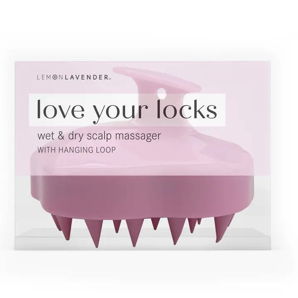Lemon Lavender Love Your Locks Wet & Dry Scalp Massager -  - DM Merchandising - Wild Lark
