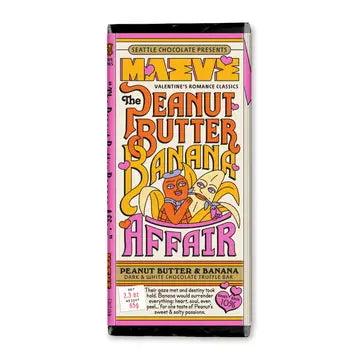 Maeve Chocolate Truffle Bars - Valentines - Peanut Butter Banana Affair - Seattle Chocolate - Wild Lark