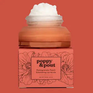 Lip Scrub, Pomegranate Peach -  - Poppy & Pout - Wild Lark