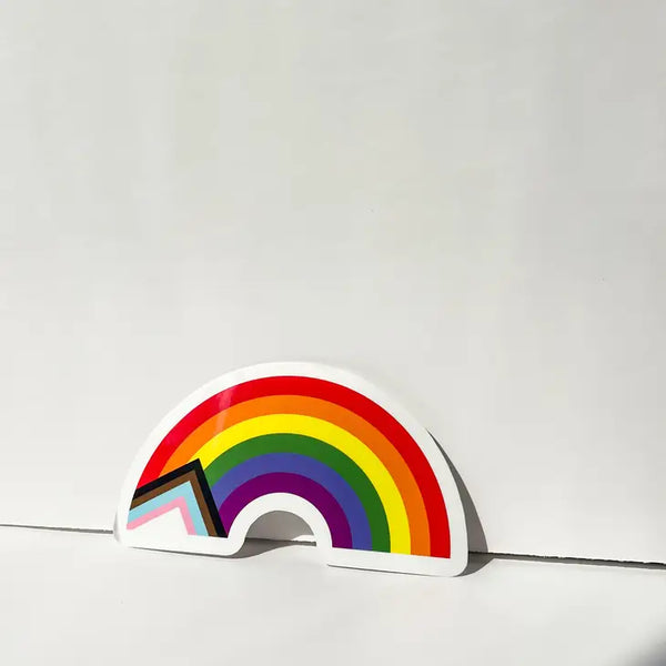 Stickers - Progressive Rainbow Sticker - Rainbow Certified - Wild Lark