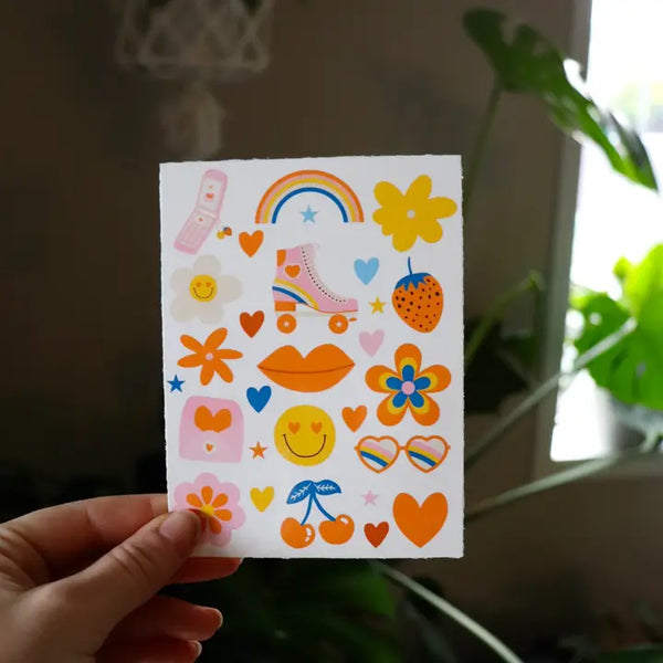 Little Viper Co Temporary Tattoo Sheets