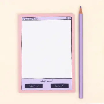 A6 Notepads by Oh, Laura - Brain Dump - Oh, Laura - Wild Lark