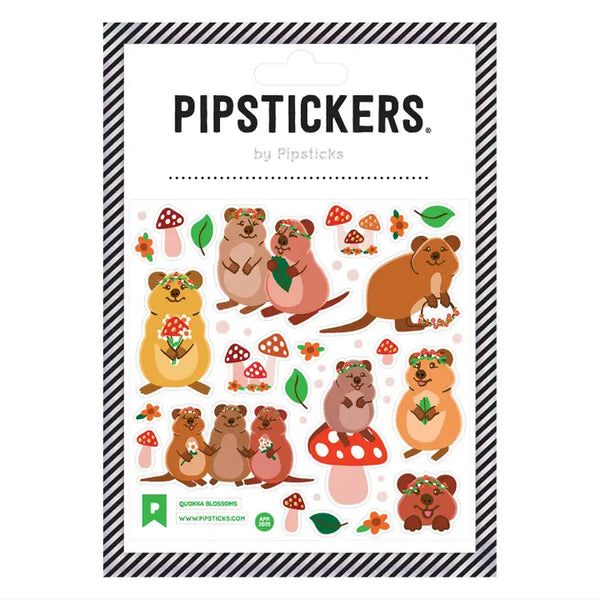 PipStickers (4x4) - Quokka Blossoms - PipSticks - Wild Lark