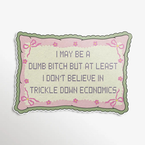 Fun Club Stickers - Trickle Down Economics - FUN CLUB - Wild Lark