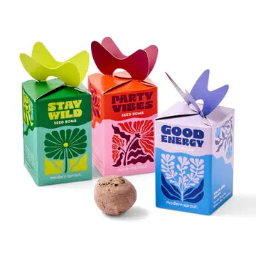 Seed Bombs - Stay Wild - Modern Sprout - Wild Lark